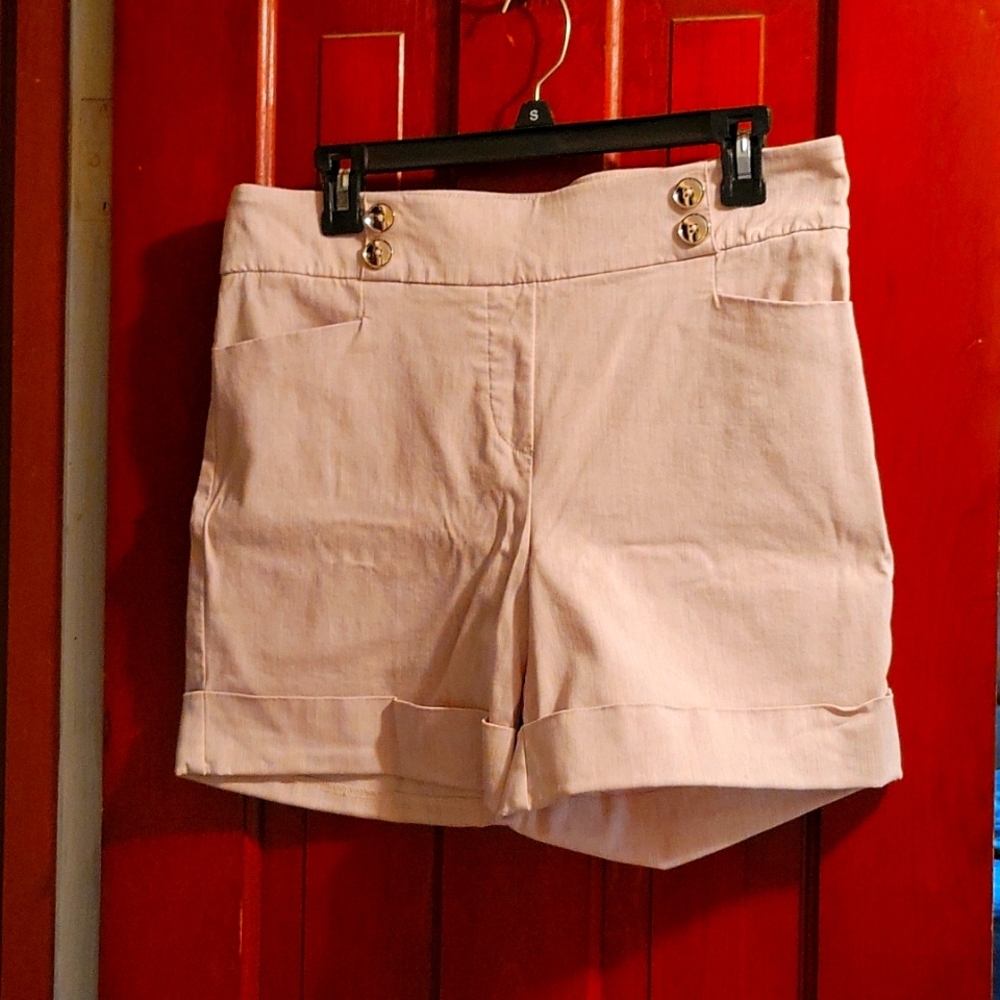 Tan pull on shorts by Rekucci size 12.
